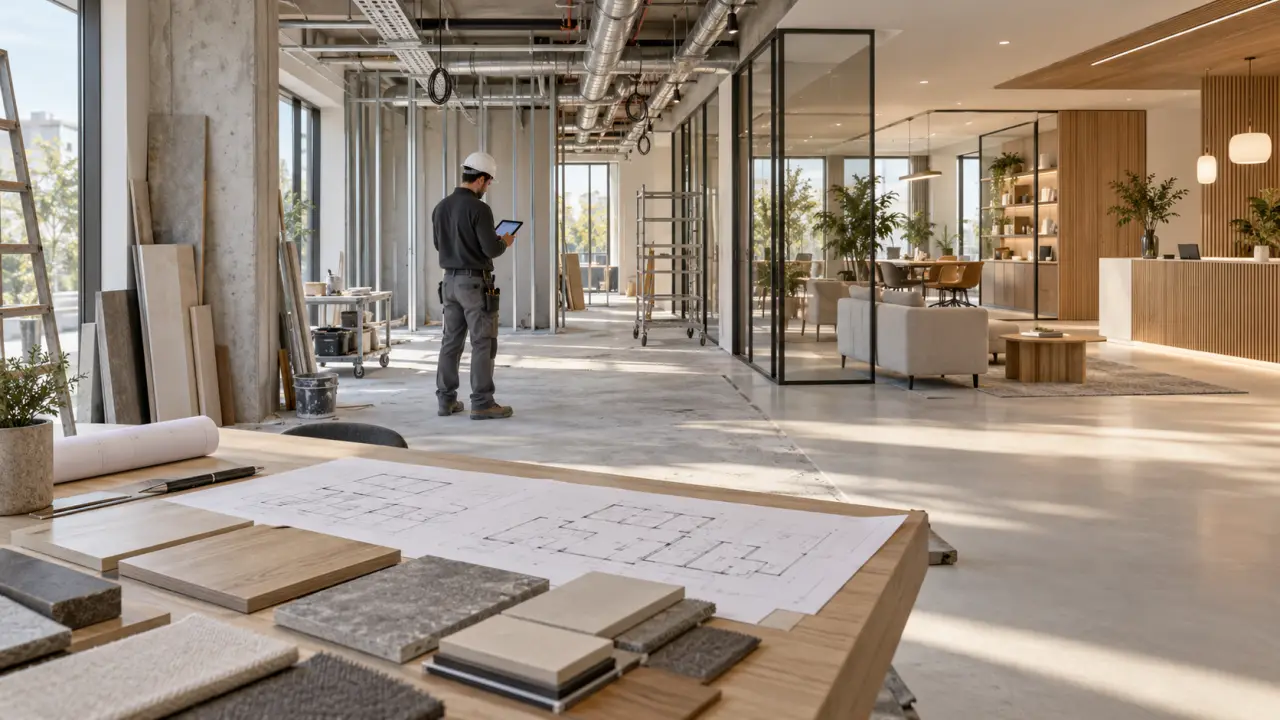 Travaux de rénovation de bureaux et locaux commerciaux : 3 niveaux pour cadrer le budget