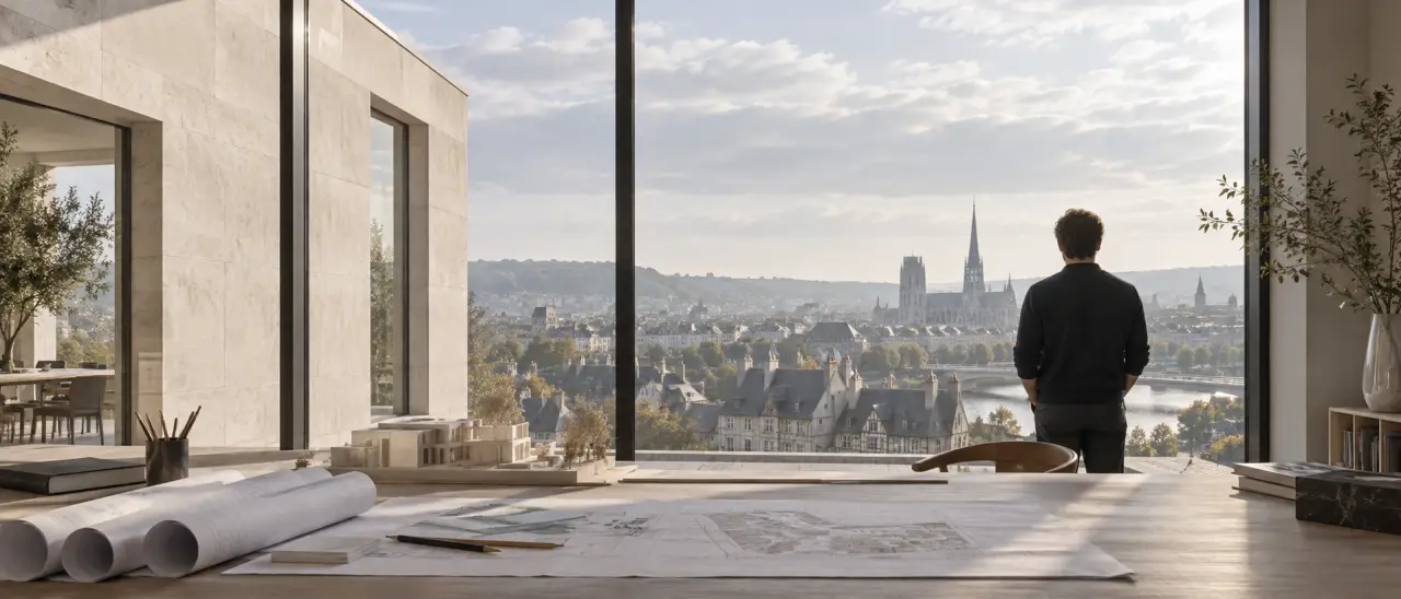 Concept Architecture à Rouen : vérifiez l’agence avant de lancer vos plans et vos travaux