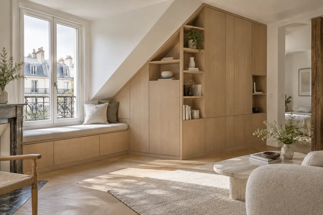 Intérieurs Privés adapte chaque rangement aux contraintes réelles du logement