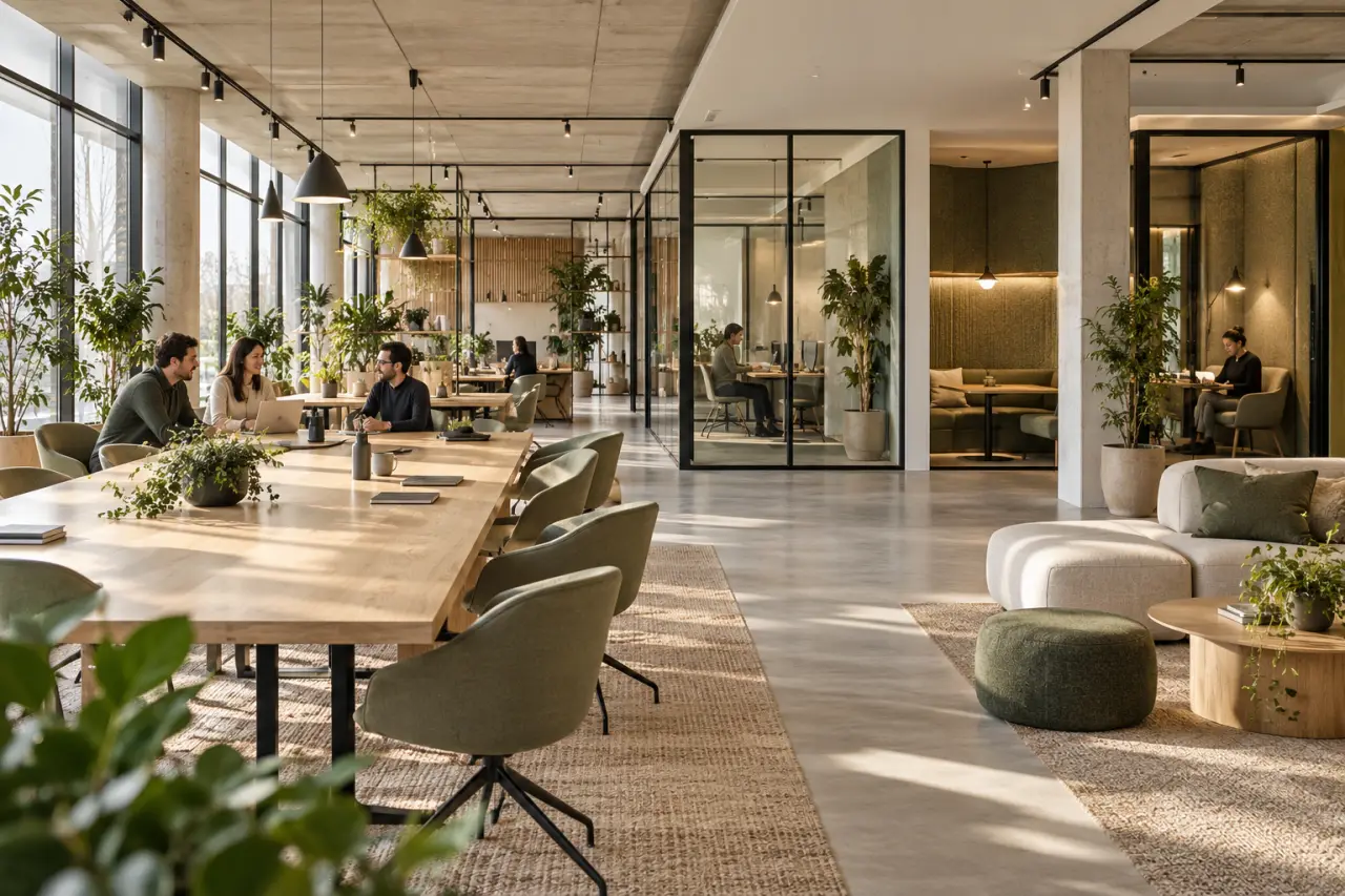 Open space moderne : faites circuler les idées sans sacrifier la concentration