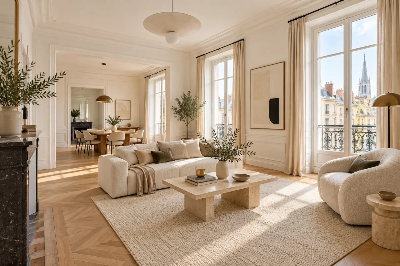 Le home staging à Nantes clarifie un bien en 90 secondes, sans travaux lourds